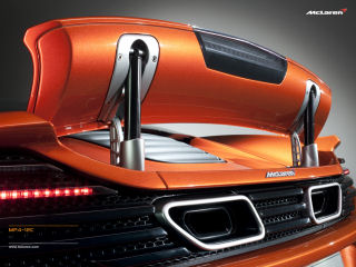 McLaren MP4-12C air brake