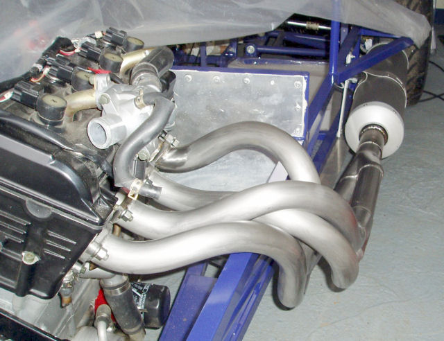 Custom 4-2-1 exhaust manifold