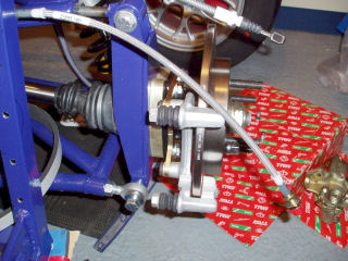 Fisher Fury R1 rear uprights