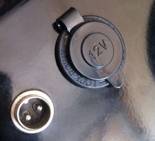 power socket installed