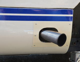 Exhaust surround