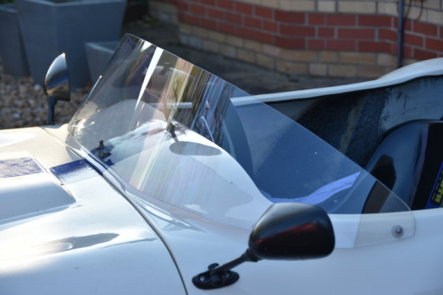 New aeroscreen fitted