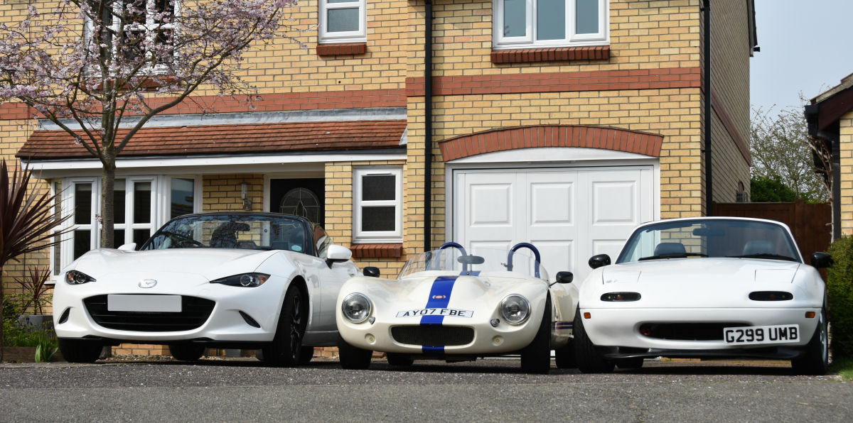 The family's sports cars
